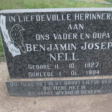 NELL Benjamin Joseph 1927-1994