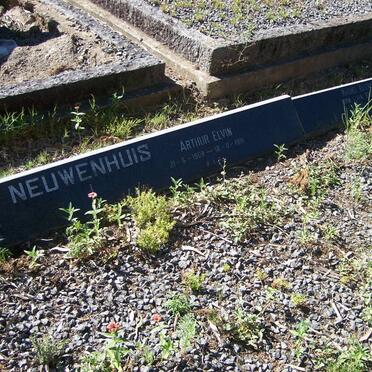 NEUWENHUIS Arthur Elvin 1909-1991 &amp; Rachel Elizabeth VAN STAATEN 1913-1972