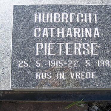 PIETERSE Huibrecht Catharina 1915-1989