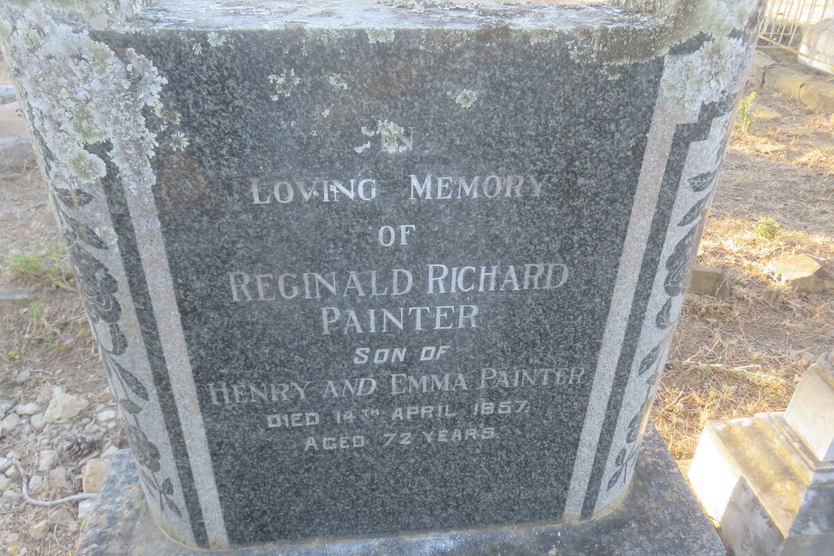 PAINTER Reginald Richard -1957