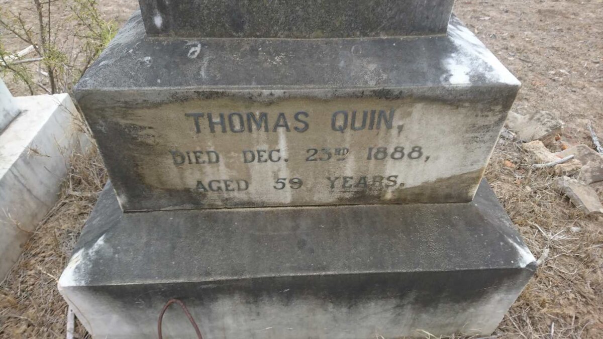QUIN Thomas -1888