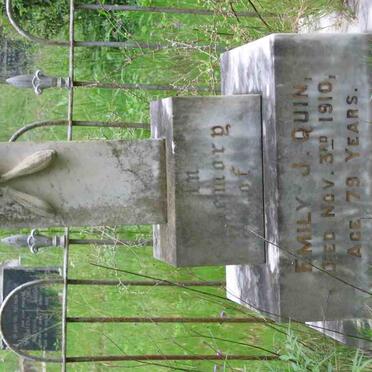 QUIN Thomas -1888 &amp; Emily J. -1910