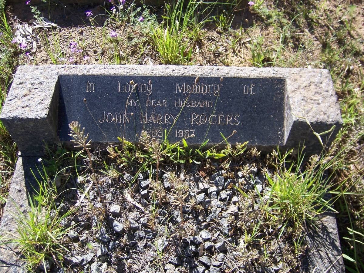 ROGERS John Harry 1885-1957