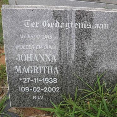 STOOP Johanna Magritha 1938-2002