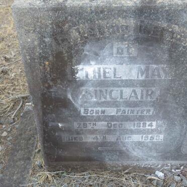 SINCLAIR Ethel May nee PAINTER 1884-1953