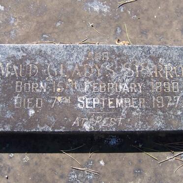 SPARROW Maud Gladys 1890-1977
