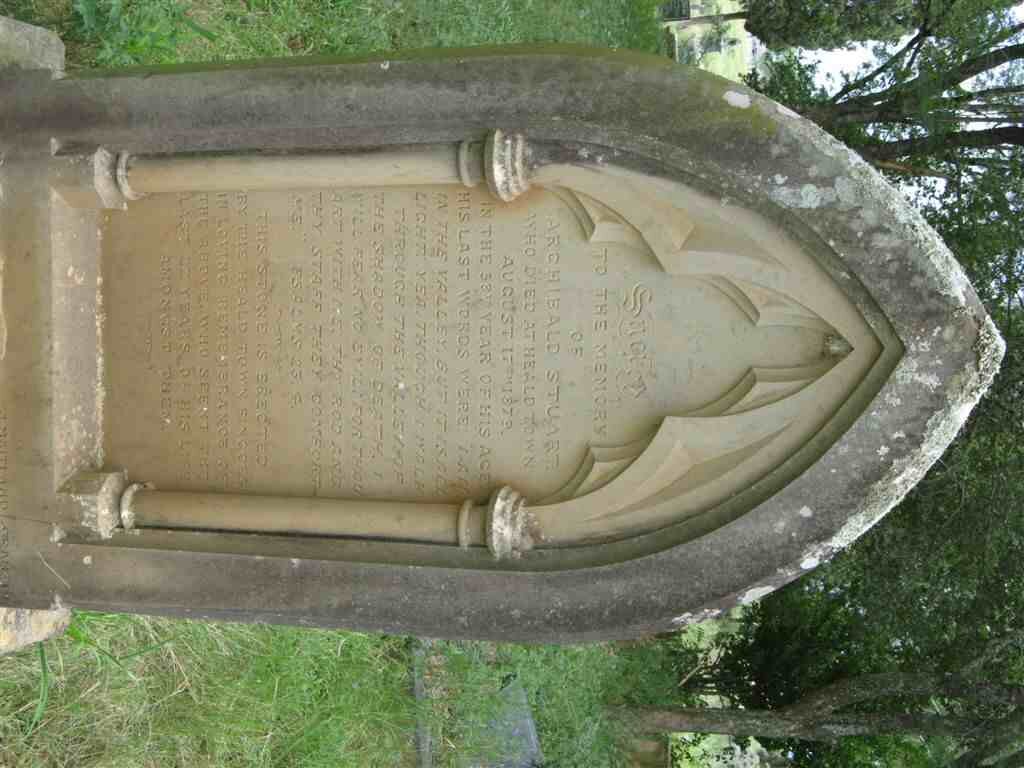 STUART Archibald -1879