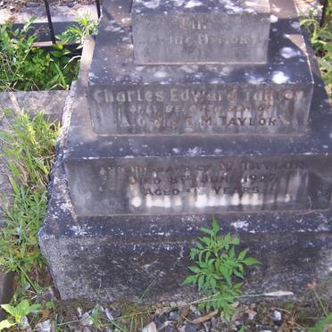 TAYLOR Charles Edward -1927