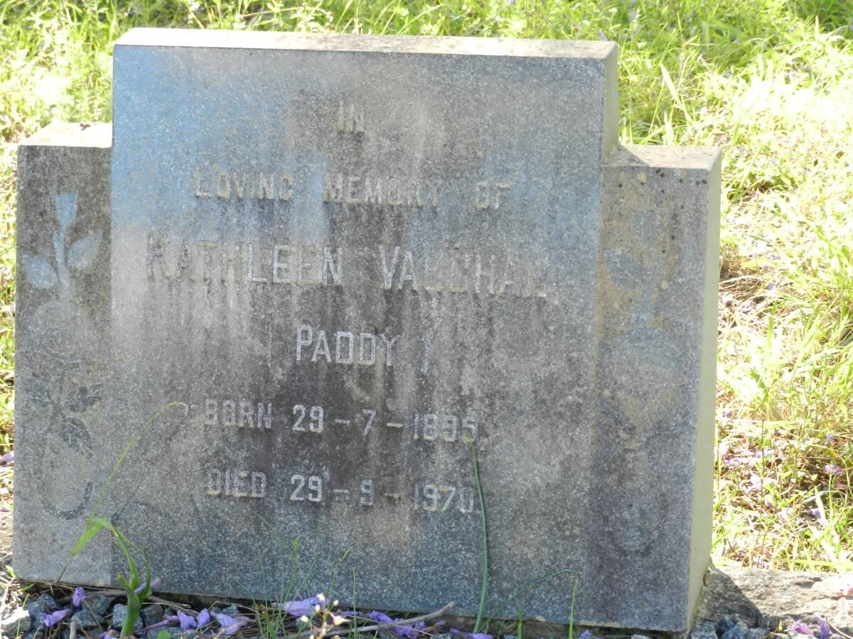 VAUGHAN Kathleen 1895-1970