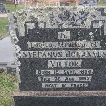 VICTOR Stefanus Johannes 1904-1963