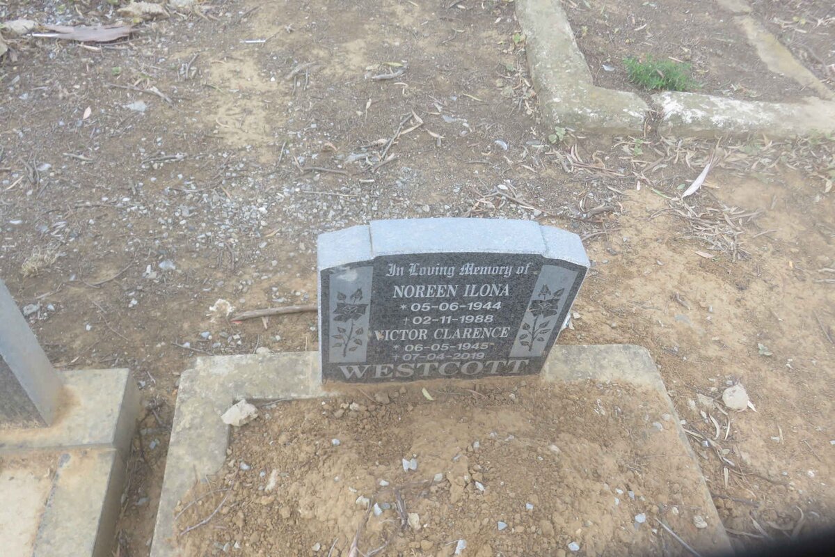 WESTCOTT Victor Clarence 1945-2019 &amp; Noreen Ilona 1944-1988