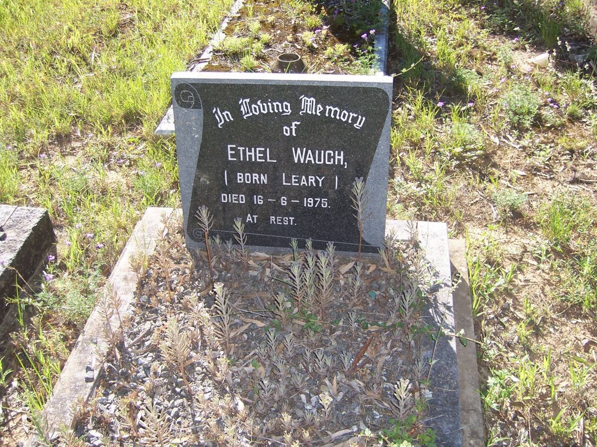 WAUGH Ethel nee LEARY -1975