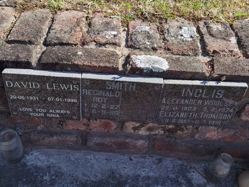 LEWIS David 1931-1996 :: SMITH Reginald Roy 1927-1989