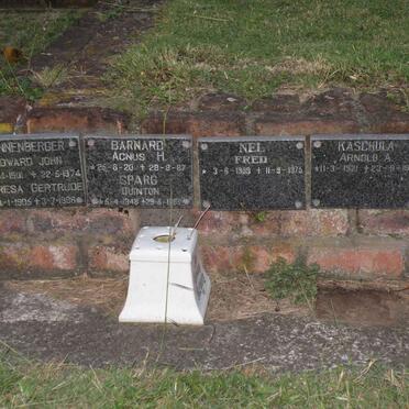 SONNENBERGER Edward John 1901-1974 &amp; Theresa Gertrude 1906-1986 :: BARNARD Angus H. 1920-1987