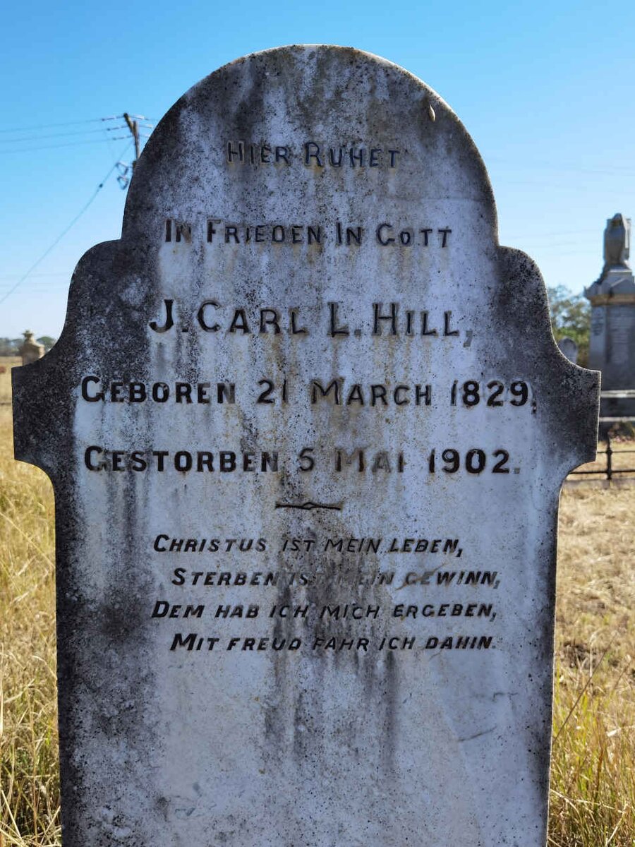 HILL J. Carl L. 1829-1902