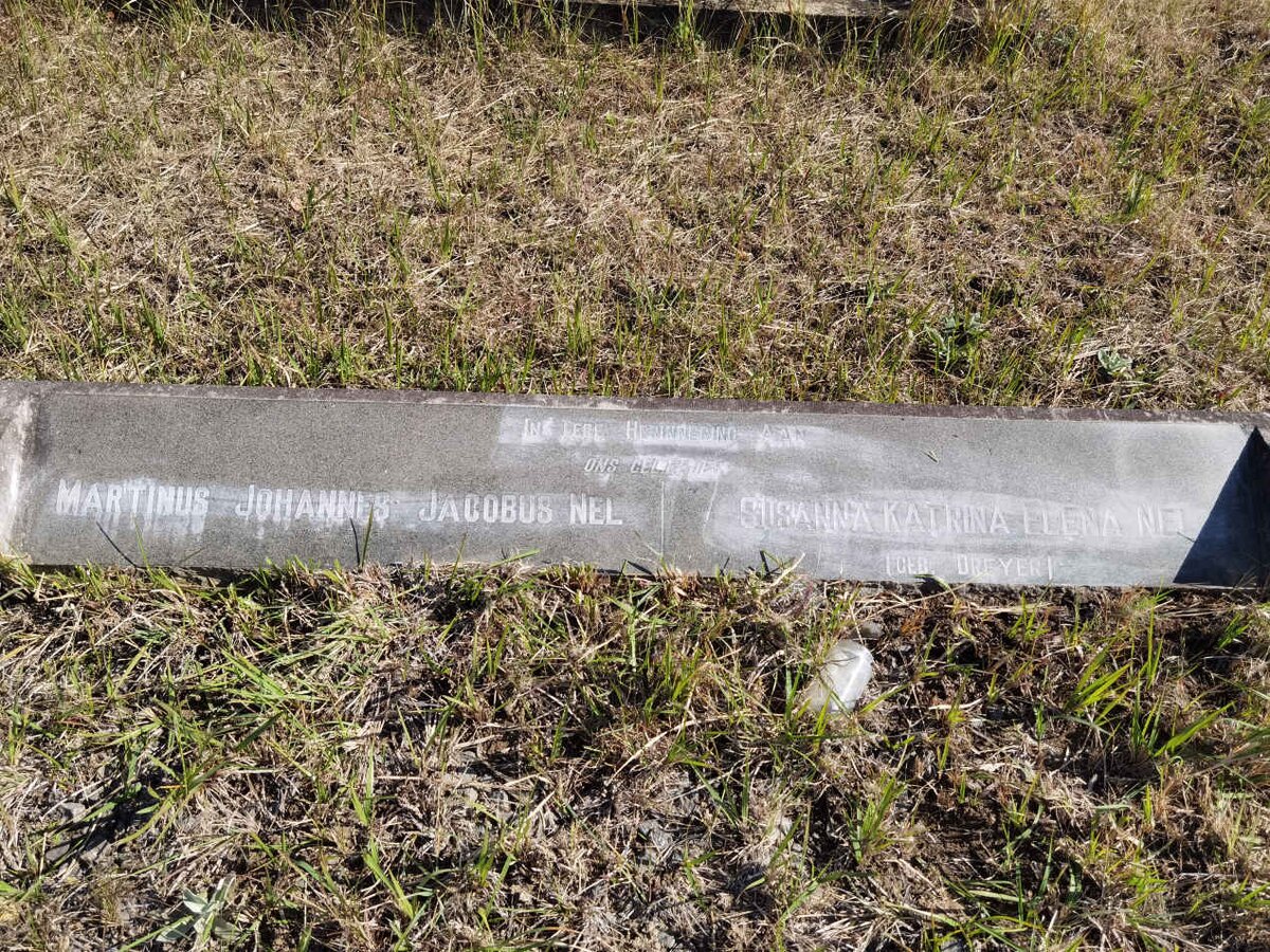 NEL Martinus Johannes Jacobus &amp; Susanna Katrina Elena DREYER