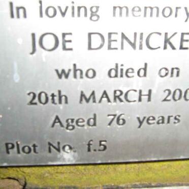 DENICKER Joe -2008