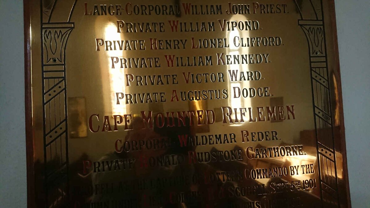 Men who fell at the capture of Lotter's Commando - 1901, buried at Bouwers Hoek _3