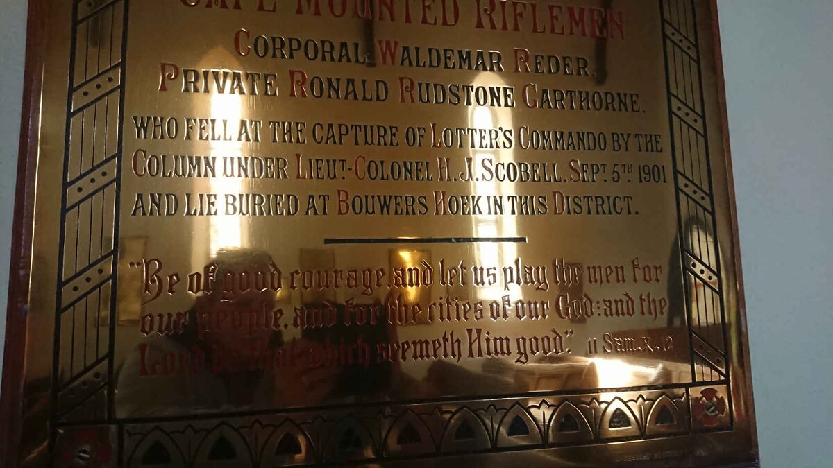 Men who fell at the capture of Lotter's Commando - 1901, buried at Bouwers Hoek _4