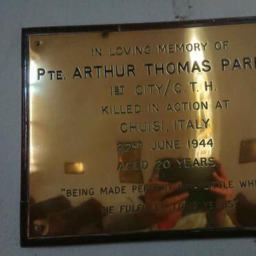 PARKES Arthur Thomas -1944