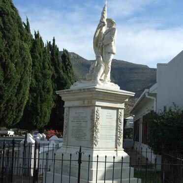 1. Gedenksteen- Anglo Boer War  1899-1920