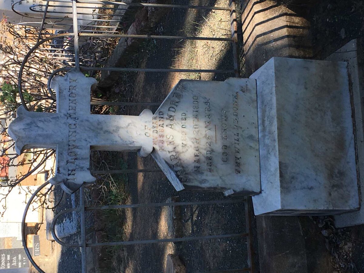 ANDREW Charles -1900