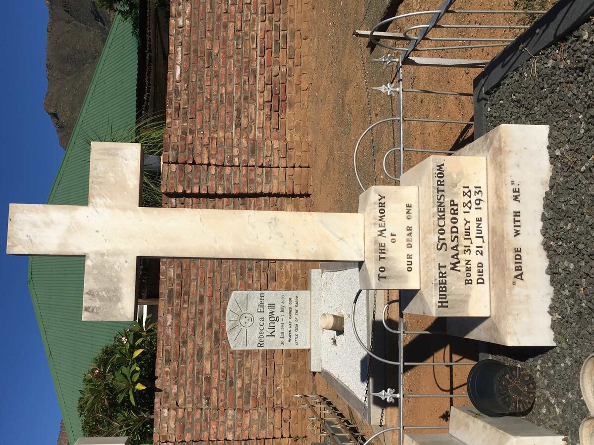 MAASDORP Hubert Stockenstrom 1881-1931