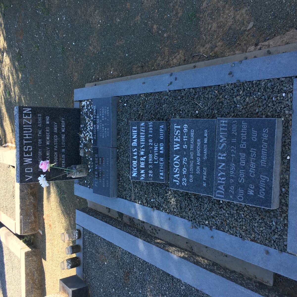 WESTHUIZEN, van der :: NESER :: WEST :: SMITH