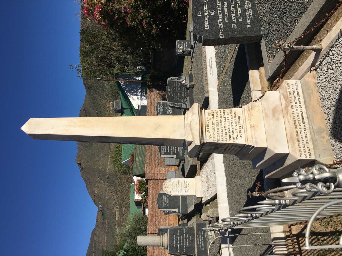 MAASDORP James William -1901