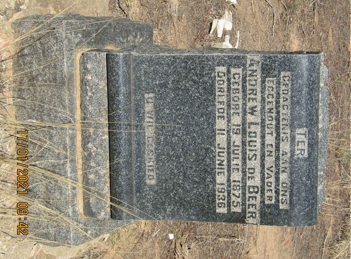 BEER Andrew Louis, de 1875-1936