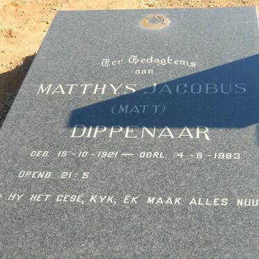 DIPPENAAR Matthys Jacobus 1921-1983