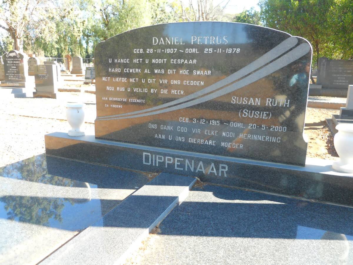 DIPPENAAR Daniel Petrus 1907-1978 &amp; Susan Ruth 1915-2000