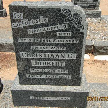JOUBERT Christiaan G. 1918-1956
