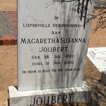 JOUBERT Magaretha Susanna 1887-1966
