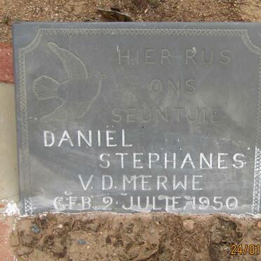 MERWE Daniel Stephanes, v.d. 1950-