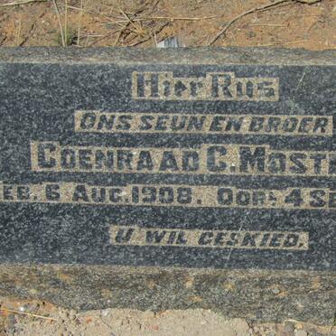 MOSTERT Coenraad C. 1908-1942