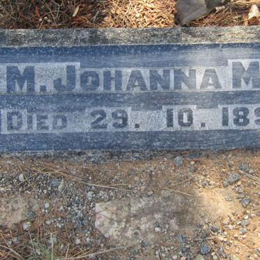 MALL M. Johanna -1899 :: OFFER? M. Ambrose -18?? :: HOFBERGER M. Mainrad -1918