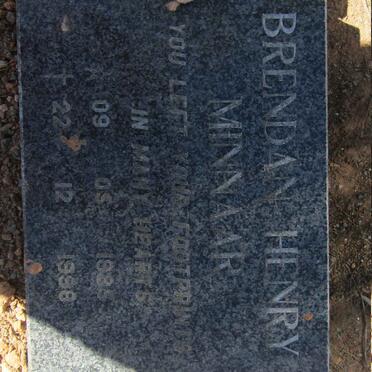 MINNAAR Brendan Henry 1985-1998