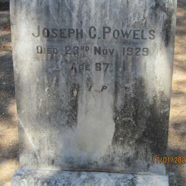 POWELS Joseph C. -1929