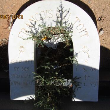 TOIT Francois, du 1968-1975