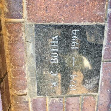 BOTHA W.C. 1924-1994