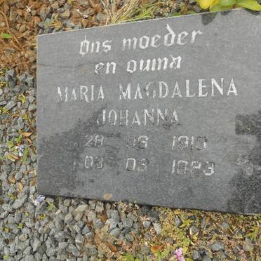 ACKERMAN Marthinus Frederick Gerhardus 1908-1945 &amp; Maria Magdalena Johanna 1913-1993