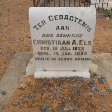 ELS Christiaan A. 1923-1924