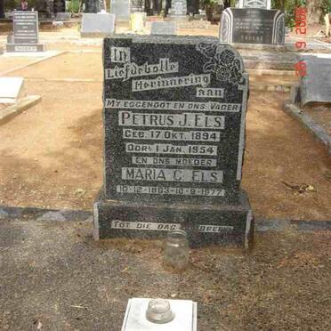 ELS Petrus J. 1894-1954 &amp; Maria C.1893-1977 :: ELS Pieter