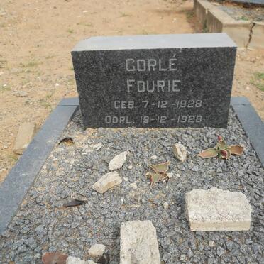 FOURIE Corle 1928-1928