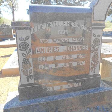 GOUWS Andries Johannes 1880-1972