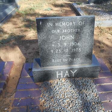 HAY John 1904-1975