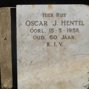 HENTEL Oscar J. -1958