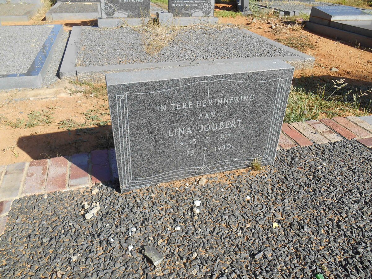 JOUBERT Lina 1917-1980
