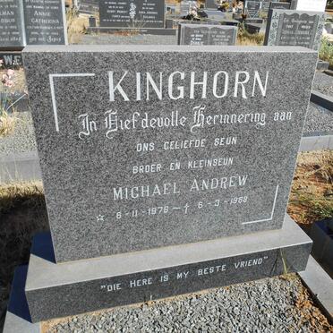 KINGHORN Michael Andrew 1976-1988